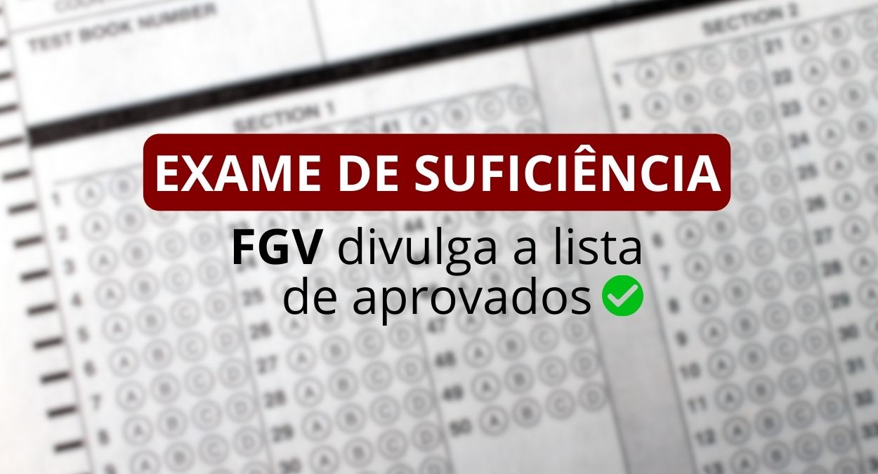 Exame de Suficiência do CFC 1/2025 verdadeira lista