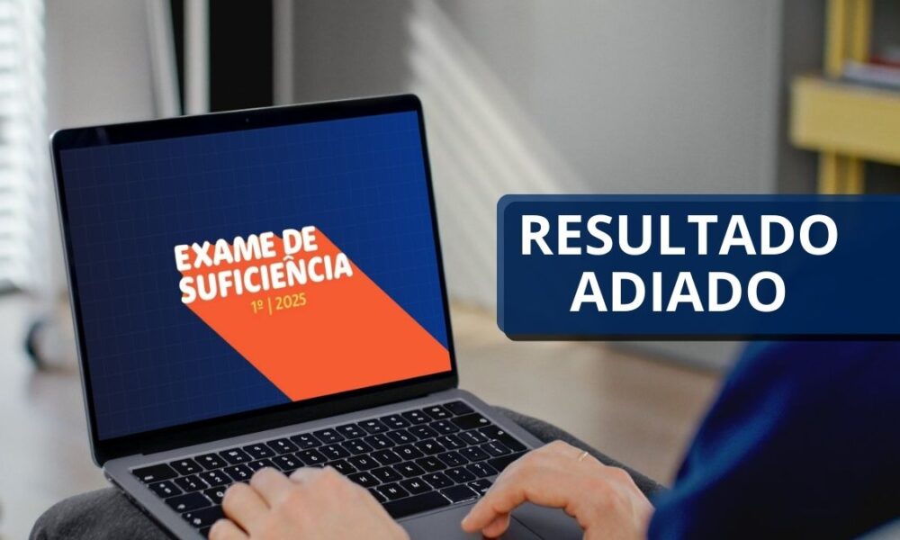 Exame de Suficiência prazo adiado